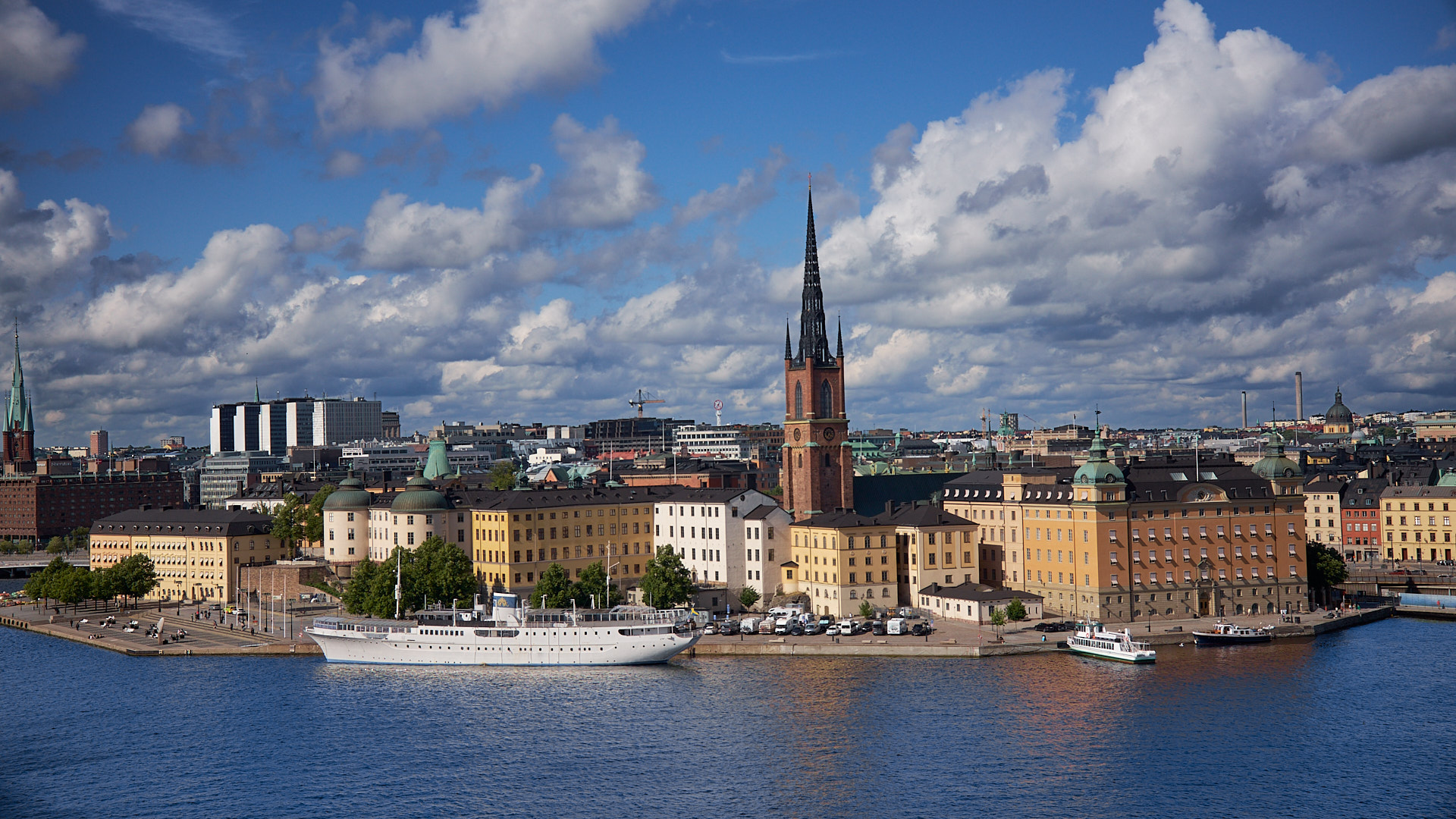 Riddarholmen sett från Monteliusvägen.